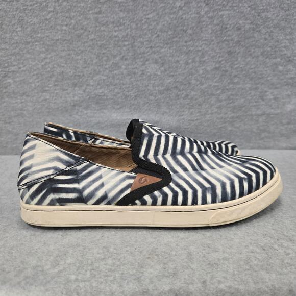 Olukai Pehuea Pa'i Slip On Sneakers Loafers Size 6 - Picture 1 of 6